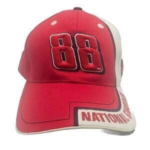 DALE EARNHARDT JR Hat Cap‎ NASCAR #88 National Guard All Over Strapback 2008